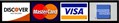 Visa Master Card Amex Discover Logos Rose Law California Employment Labor Accident Injury Attorneys Lawyers